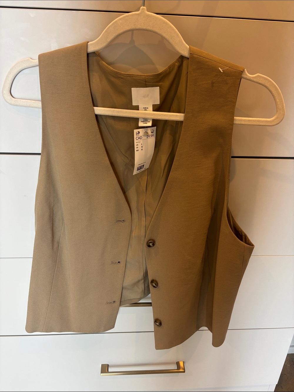 Tan Vest
